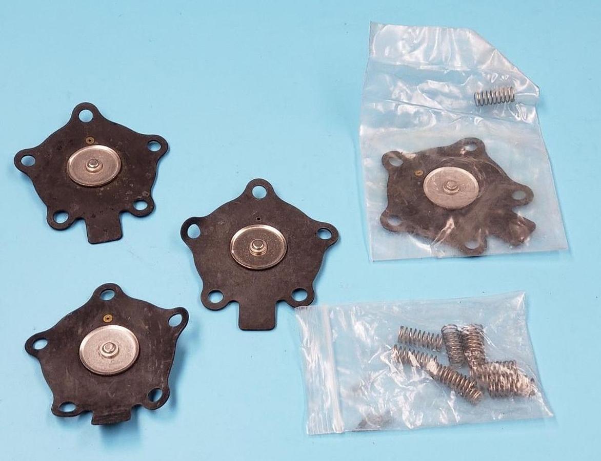 Used LOT OF ASSORTED ASCO RED HAT SOLENOID VALVE REBUILD KIT HARDWARE