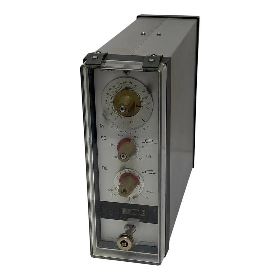Used Zellweger Uster UAM/C-SGS 10 Textile Yarn Clearer Controller 36V