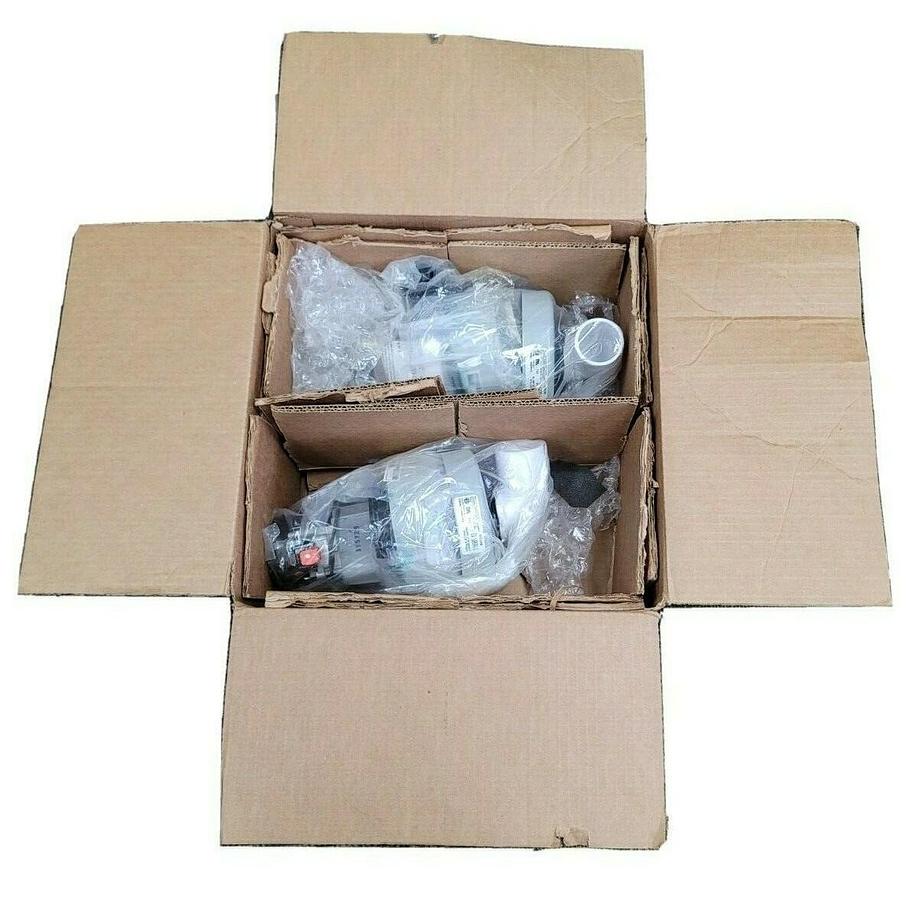 Used LOT OF 2 LAMB ELECTRIC 11565-13 MOTOR 3 STAGE 120V 60HZ W/ HORNS 1156513