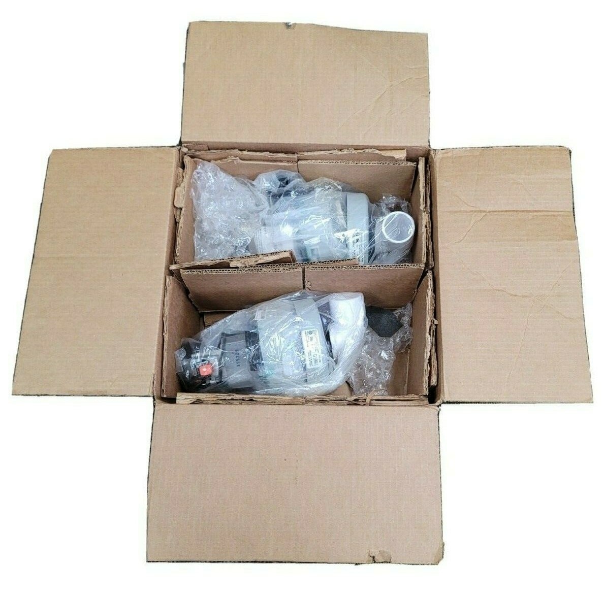 Used LOT OF 2 LAMB ELECTRIC 11565-13 MOTOR 3 STAGE 120V 60HZ W/ HORNS 1156513