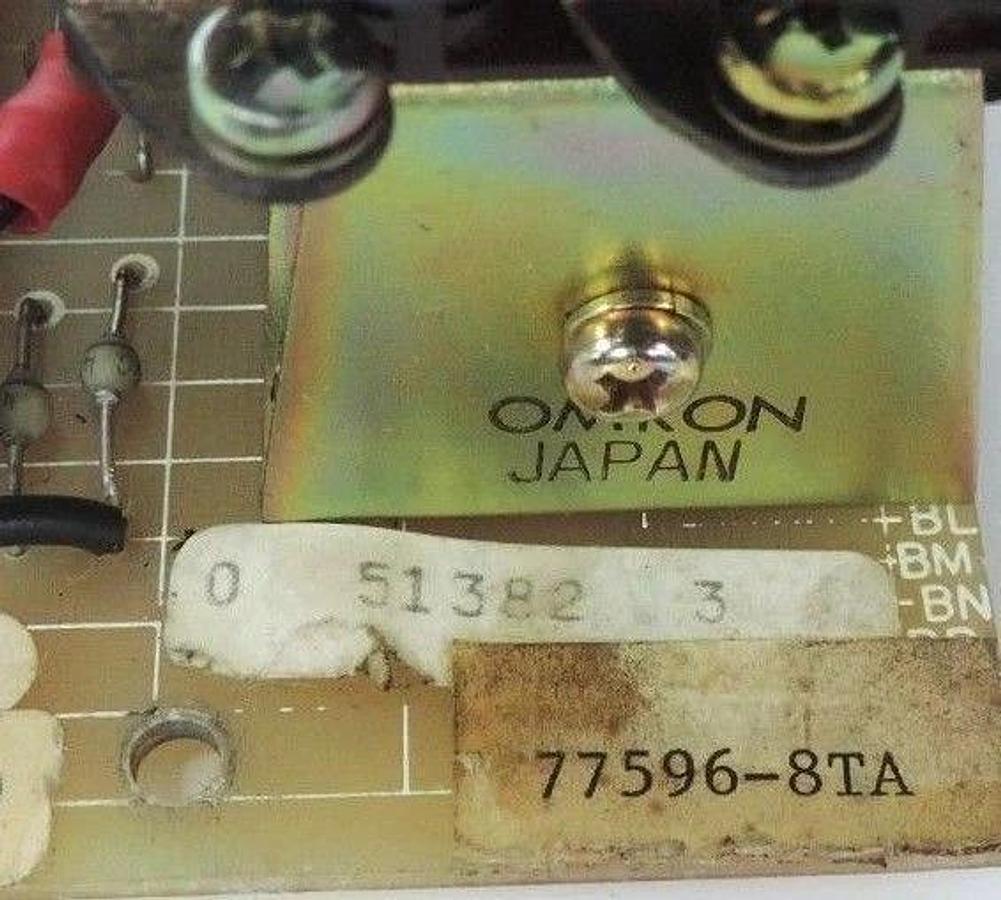 Used RELIANCE ELECTRIC 0-51382-3 REVERSE RELAY CARD 700874-40A BOARD