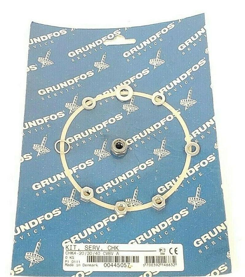 Used NEW GRUNDFOS 00445057 KIT, SERV. CHK CHK4-20/30/40 CVBV A