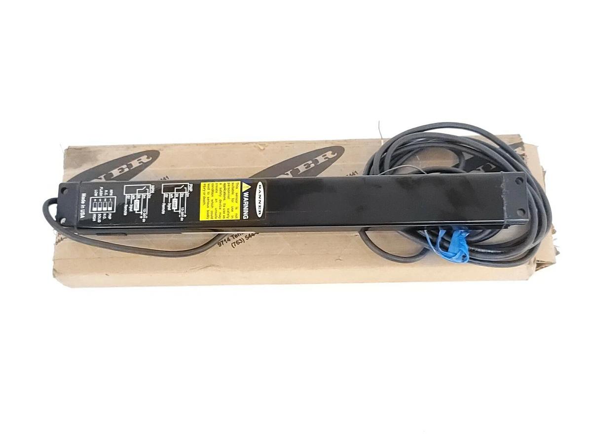 Used BANNER PVD225 PVD SERIES: PARTS VERIFICATION 225 MM 8 CHANNEL 70990 (IN BOX)