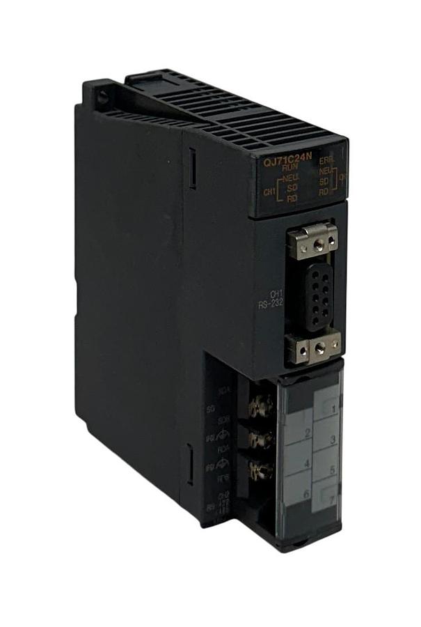 MITSUBISHI ELECTRIC QJ71C24N MELSEC-Q RS-232 / RS-422 / 485 MODULE 5VDC NSNP
