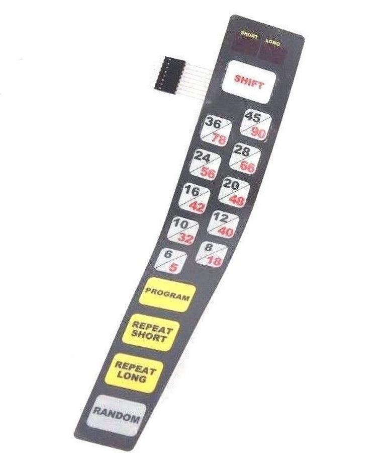 Used NEW MILLERDIAL 42801 KEYPAD REV F