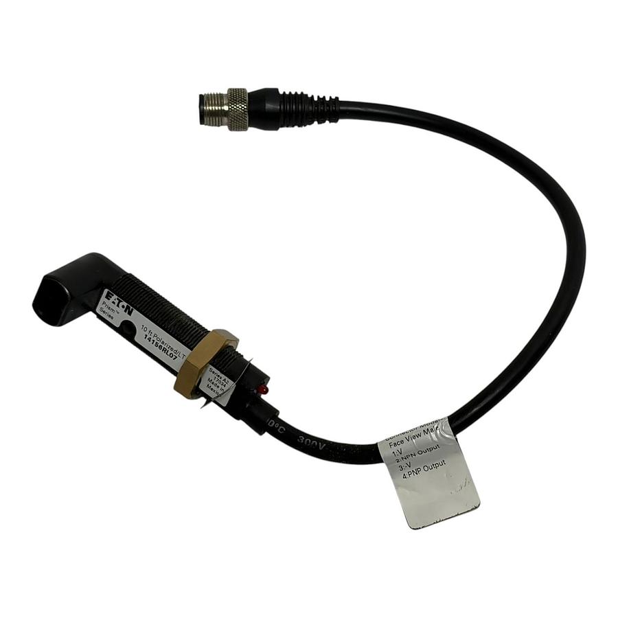 Used New Eaton Prism 14156RL07 Polarized Photoelectric Sensor Right Angle