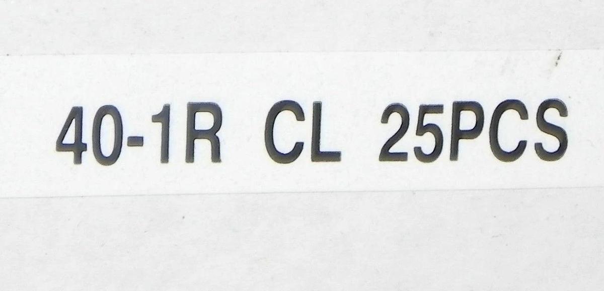 Used NIB RELIAMARK 40-1R OL ROLLER CHAIN LINK (25PCS) 401R
