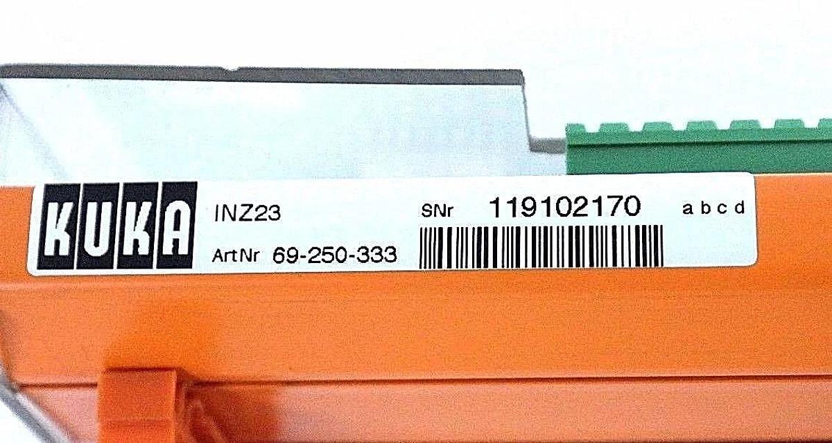 Used KUKA INZ23 POWER MODULE ASSEMBLY 69-250-333 INZ22/1 69250333