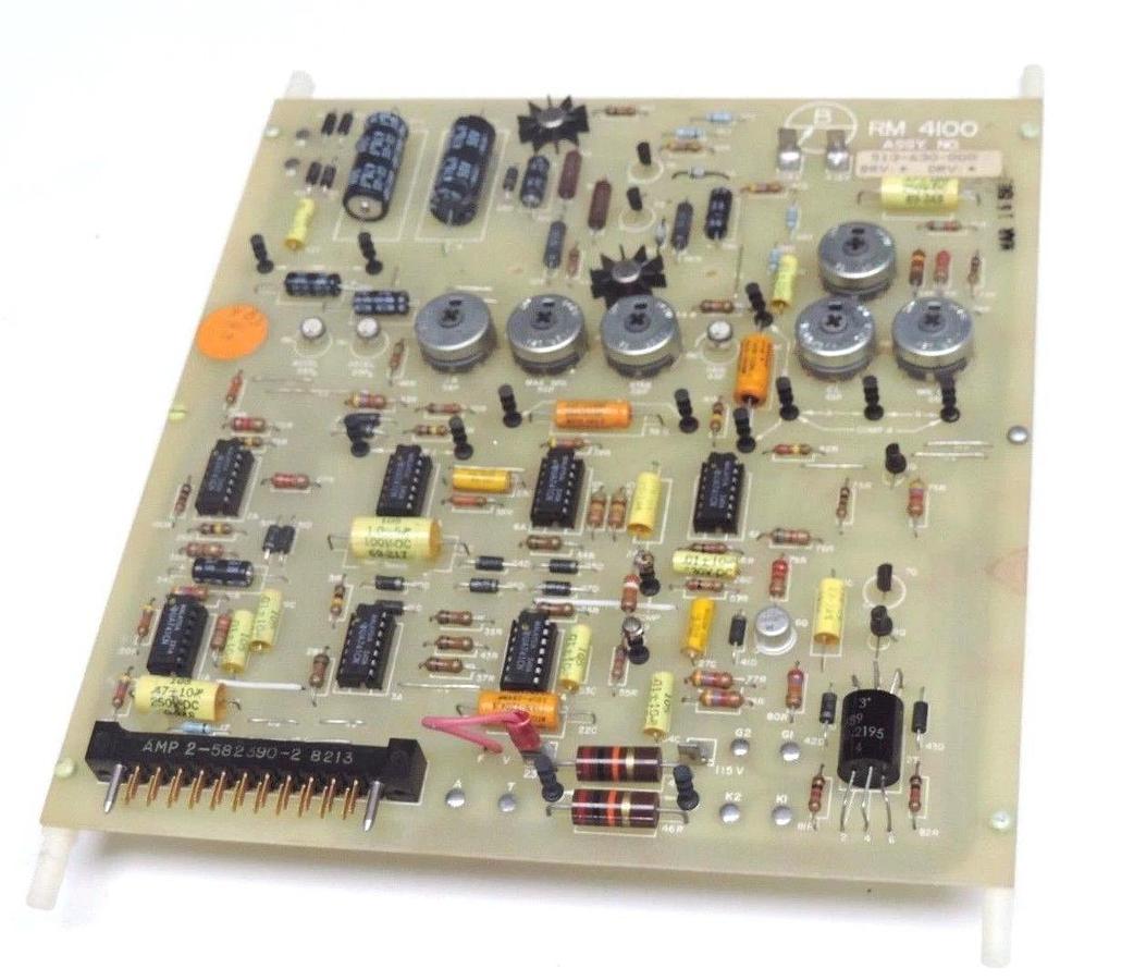 Used BURTON 513-630-000 PC BOARD RM 4100, 413-099-000