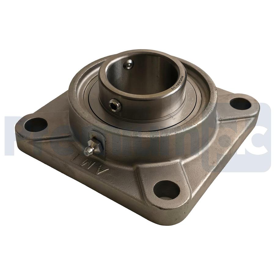 Used AMI Bearings MUCF210-31 4-Bolt Stainless Flange-Mount Bearing Unit 1-15/16" NSMP