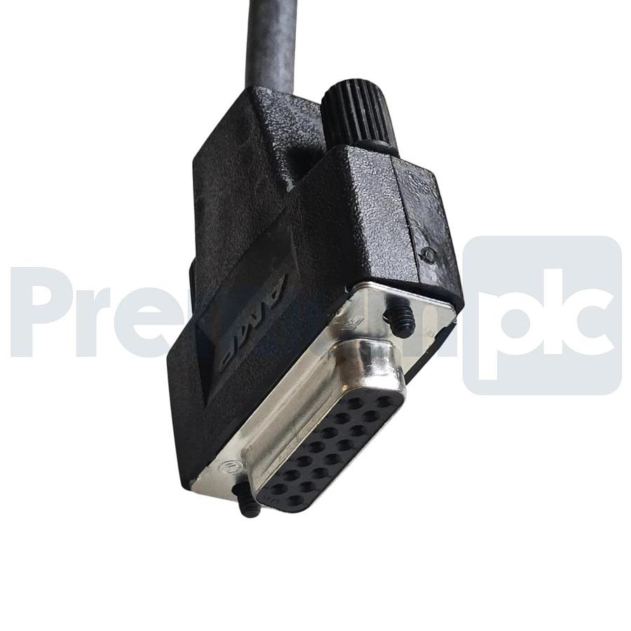 Used HEIDENHAIN 370747-09 Encoder Adapter Cable 42B012 12-P D-sub 15-P Length 9m NSMP