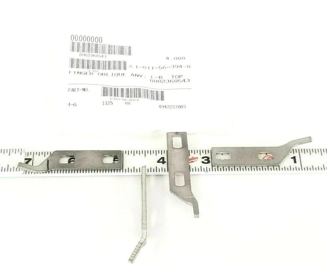 LOT OF 4 NEW KRONES 1-011-56-394-0 FINGERS 1011563940