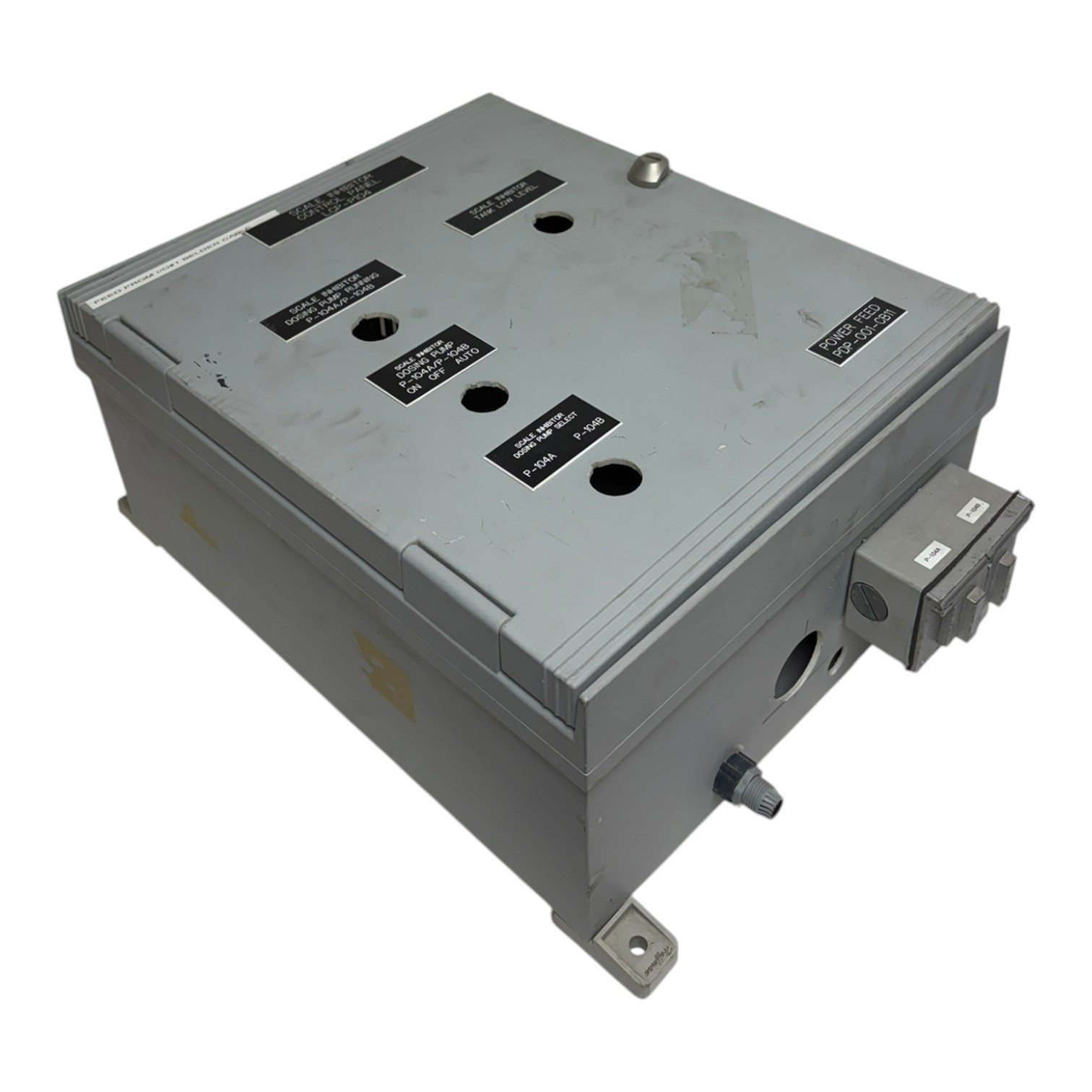 Used Hoffman U-U504020 ULTRX NEMA 4X Fiberglass Control Panel Enclosure