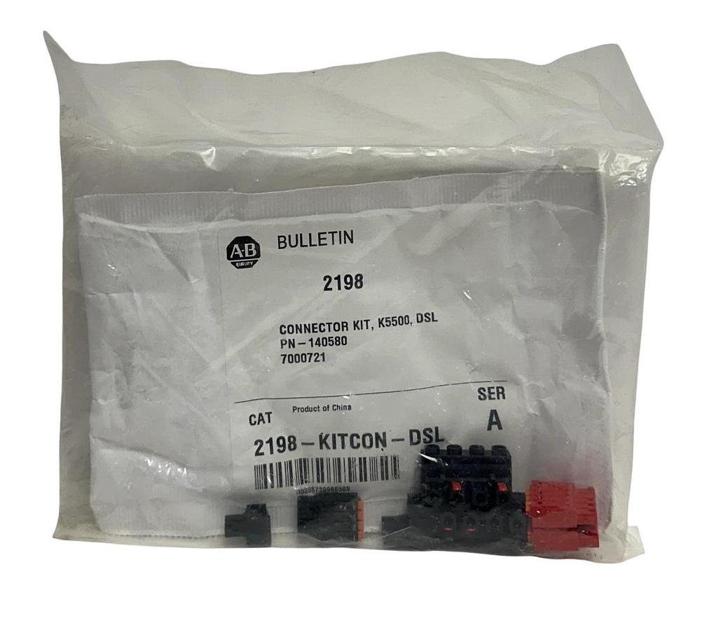 Used ALLEN BRADLEY PN-140712 / 2198-KITCON-DSL /A CONNECTOR KIT K5500 FR1&2 OEM NSFS