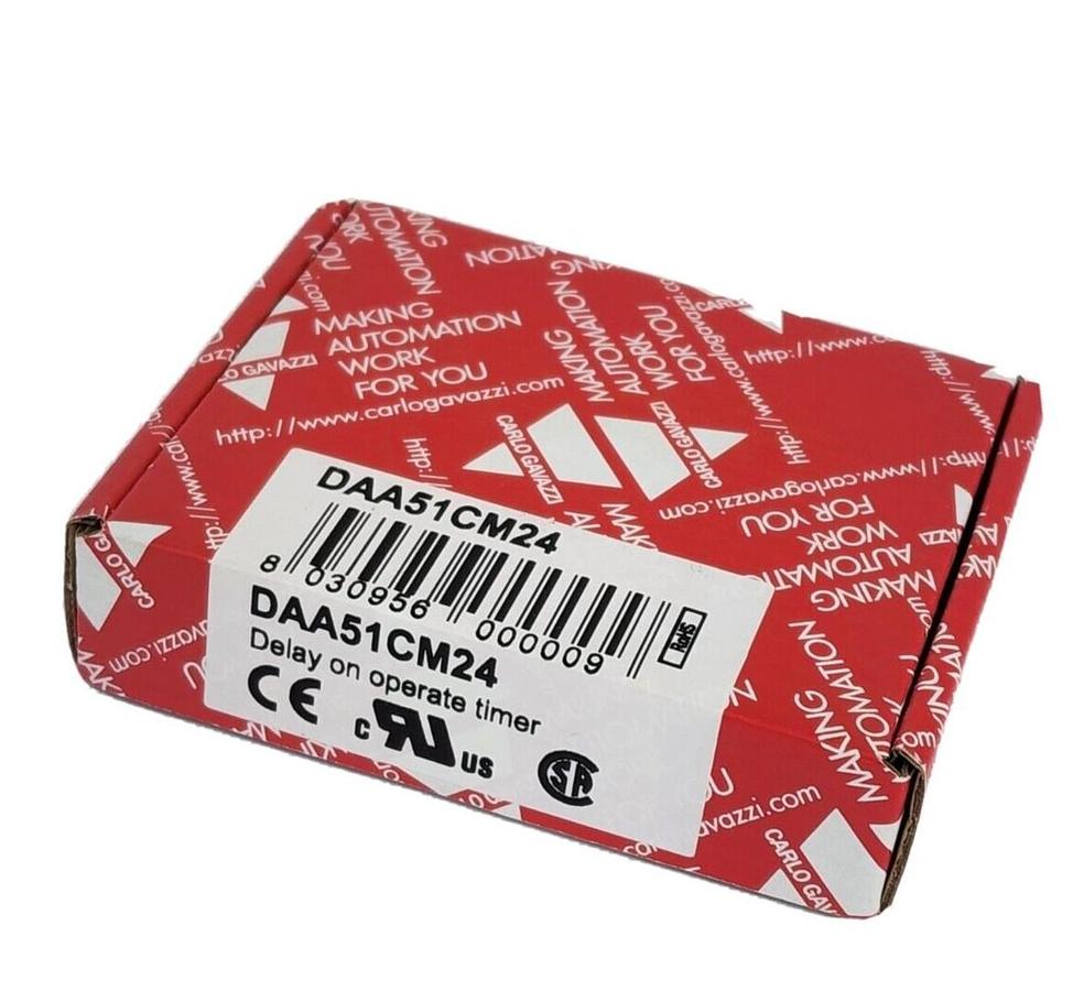 Used NIB CARLO GAVAZZI DAA51CM24 TIME DELAY RELAY