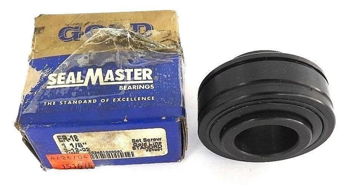Used NIB EMERSON SEAL MASTER ER-18 BALL BEARING 1-1/8IN BORE 62MM OD 1-1/2IN WIDTH