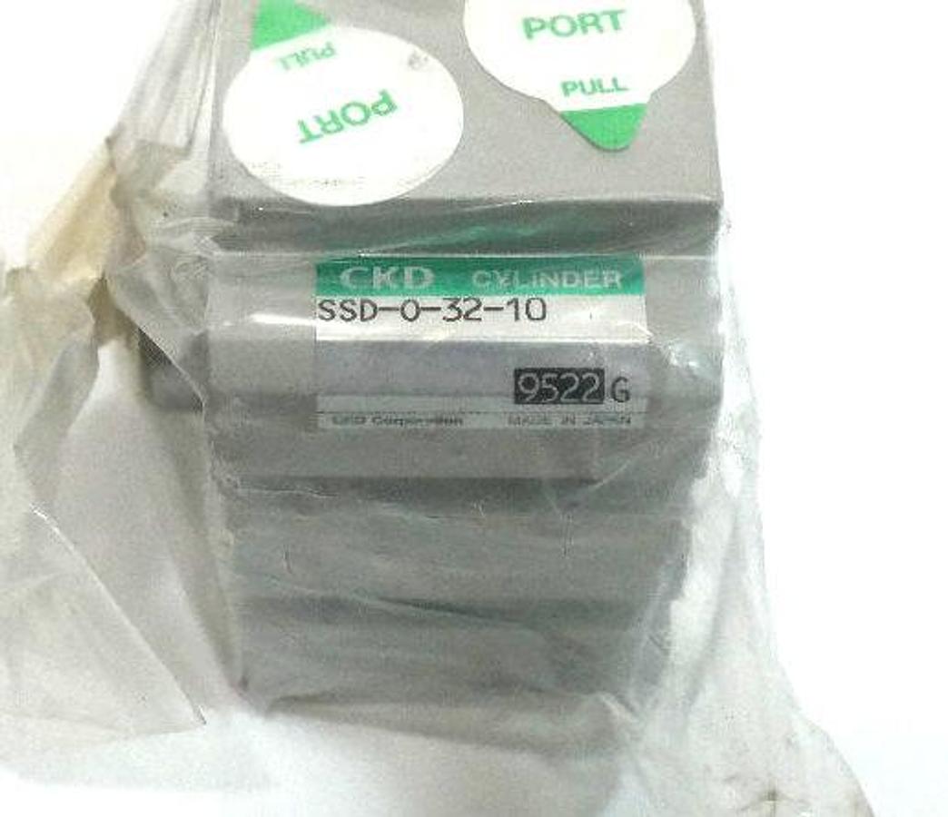 LOT OF 2 NEW CKD SSD-0-32-10 COMPACT CYLINDERS SSD03210