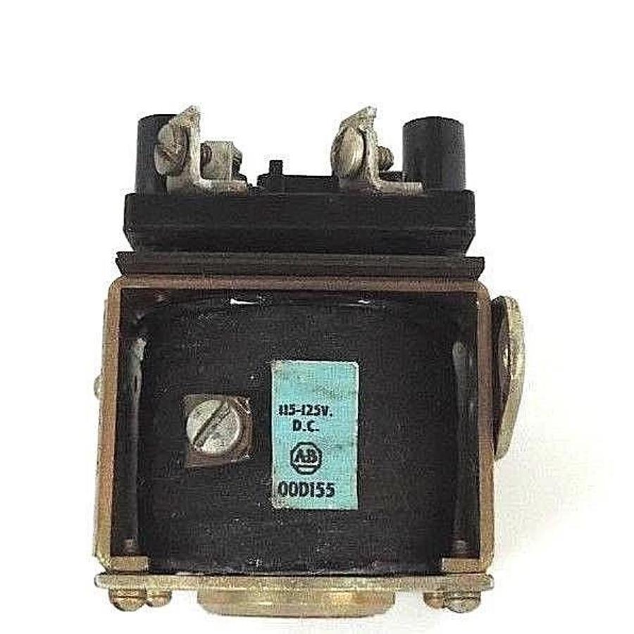 Used 9007CO6ALLEN BRADLEY X-218868 RELAY W/ 00D155 COIL 115-125V, X218868