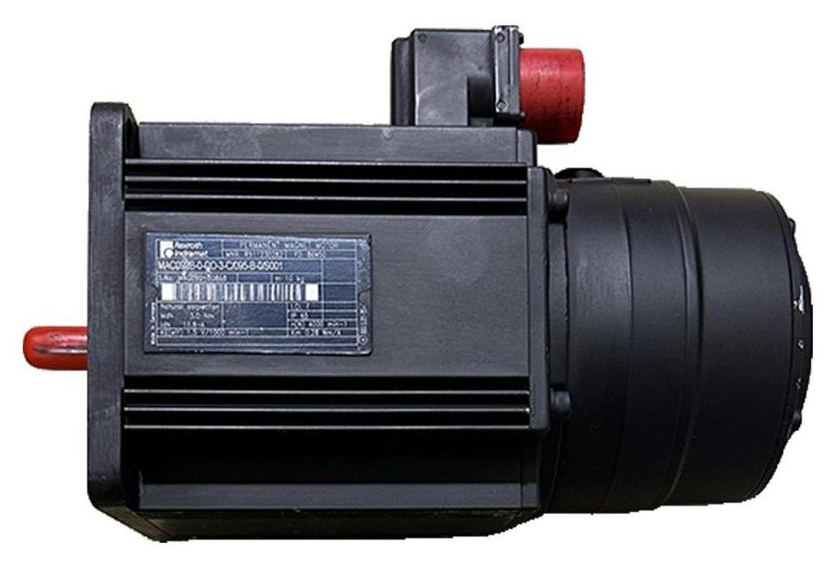 Used REPAIRED REXROTH INDRAMAT MAC092B-0-QD-3-C/095-B-0/S001 SERVO MOTOR R911230282