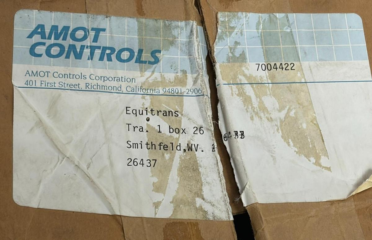 Used Amot Controls 66041 Power Supply & Relay PCB Board Assembly 7004422