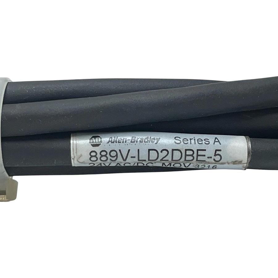 Allen-Bradley 889V-LD2DBE-5 DIN Valve Cable A Style 18mm 2-Pole 5m - NSNP