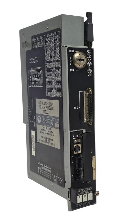 Used ALLEN BRADLEY 1785-L30B SER. C PLC-5/30 PROCESSOR MODULE F/W REV: E
