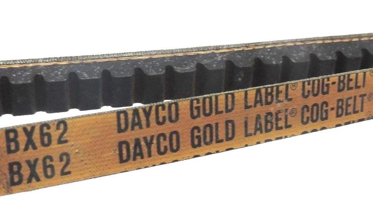 NEW DAYCO BX62 GOLD LABEL COG BELT