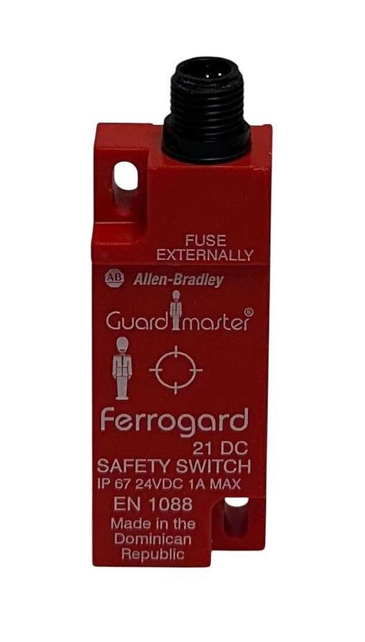 Used ALLEN BRADLEY 440N-G02099 /B Guardmaster Ferrogard SAFETY SWITCH 24VDC USNP *