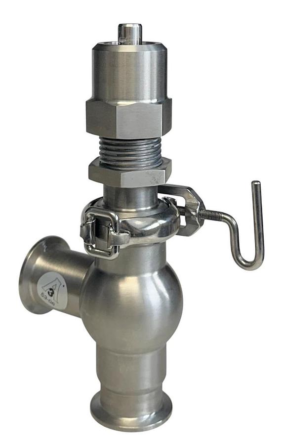 Used WAUKESHA SPX 60RTTMP-1.5-316L-50 60R SERIES RELIEF VALVE MATL#: 0972684+ USNP
