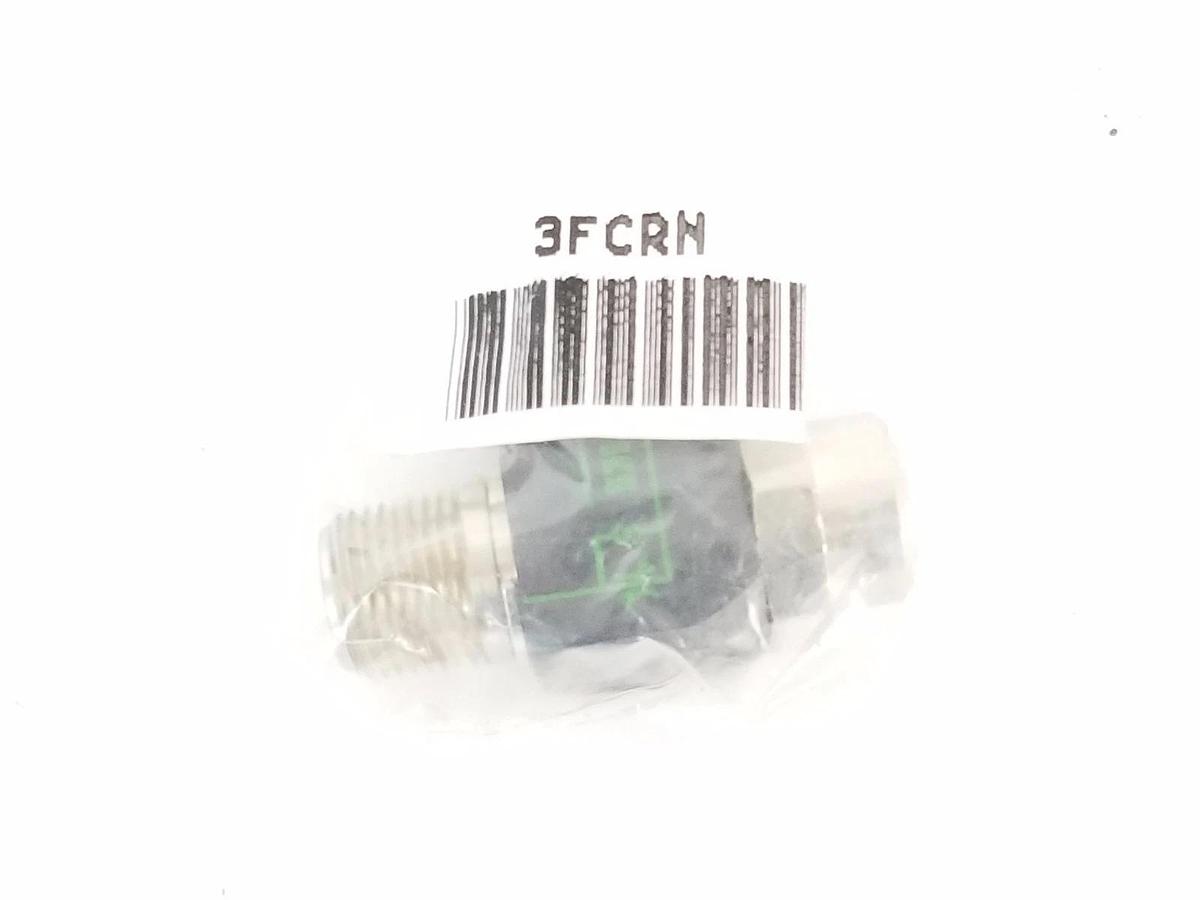 Used NEW NUMATICS 3FCRN 3/8 RIGHT ANGLE FLOW CONTROL