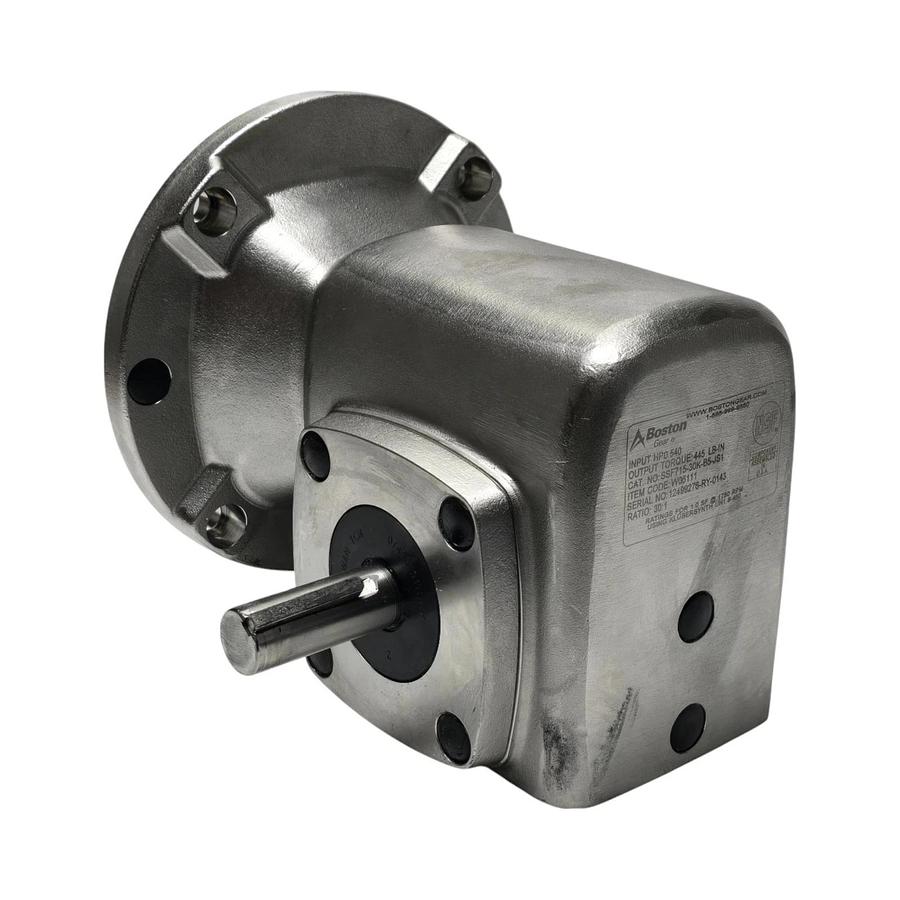 Boston Gear SSF715-30K-B5-JS1 | W06111 Washdown SS Speed Reducer S/R 30:1 NSNP