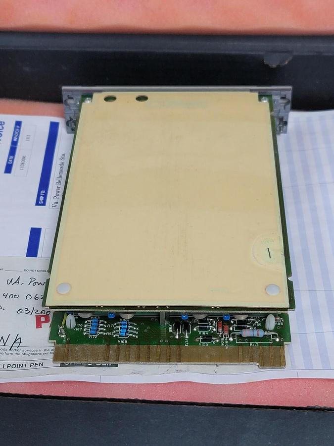 Used ABB BROWN BOVERI 70AA02A-E CONTROL CARD HESG 446433 R1 ANALOG OUTPUT MODULE
