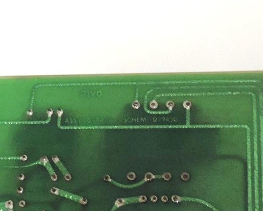 Used DANAHER MOTION ASSY D29432 SCHEM D29430 AMPLIFIER CARD PCBD29431 J