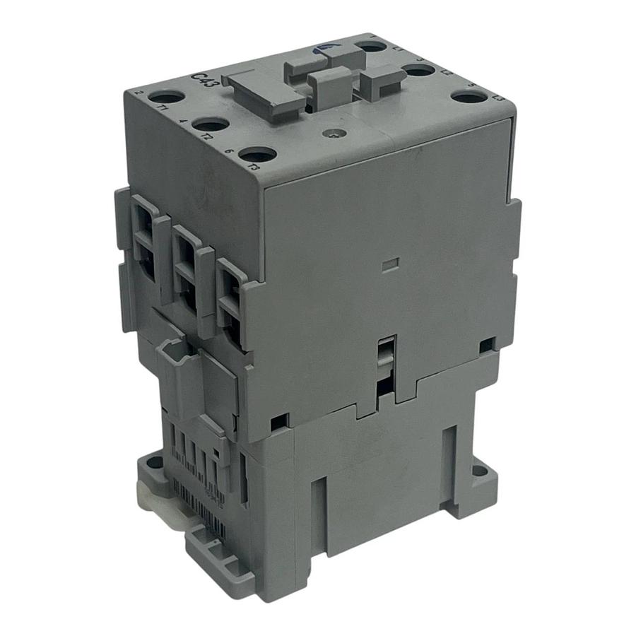 Allen-Bradley 100-C43E*00 Ser B Contactor 3-Pole 43A 24V DC 100C43E00