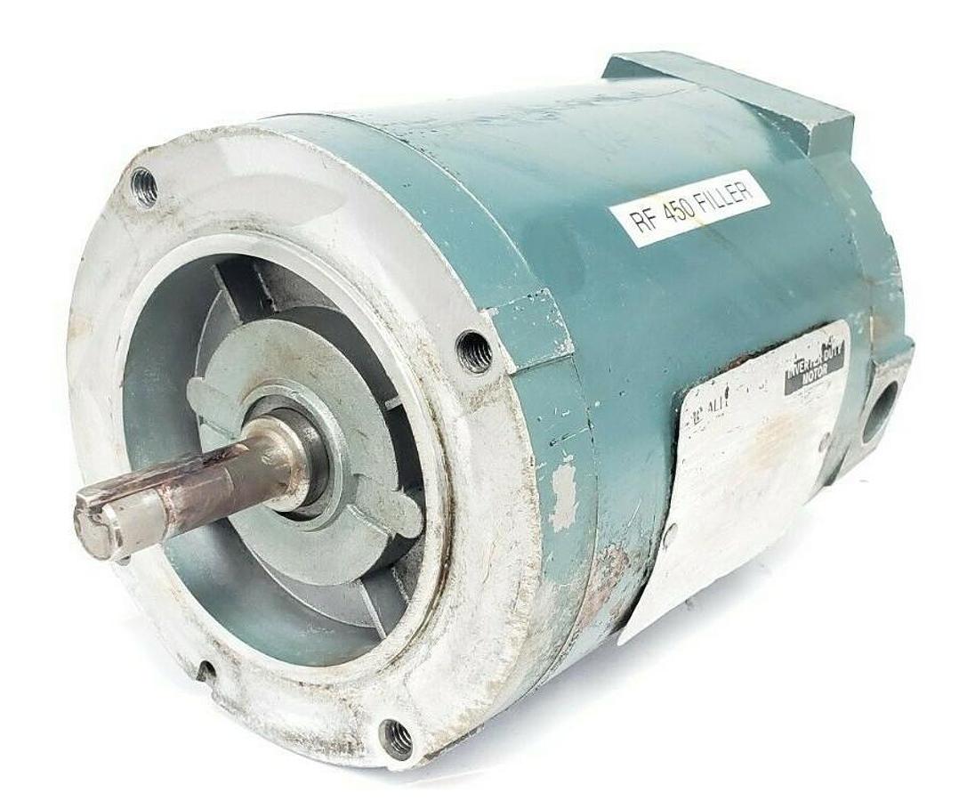 Used ALLEN-BRADLEY ENP56X1337T-KG BULLETIN 1329 INVERTER DUTY AC MOTOR 3/4HP 1725RPM