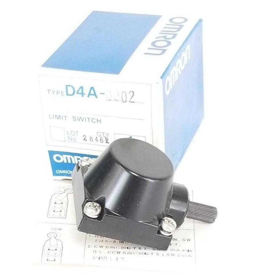 Used NIB OMRON D4A-0002 LIMIT SWITCH D4A0002