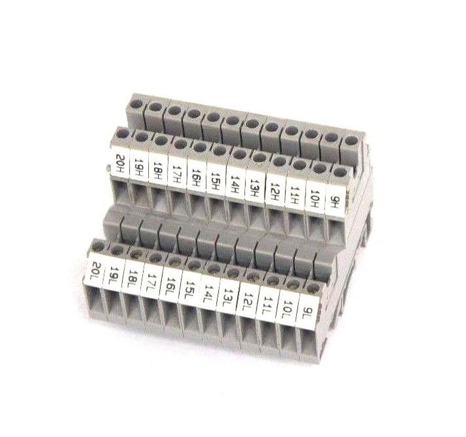 Used LOT OF 12 PHOENIX CONTACT 2771146 UKKB 5 TERMINAL BLOCKS