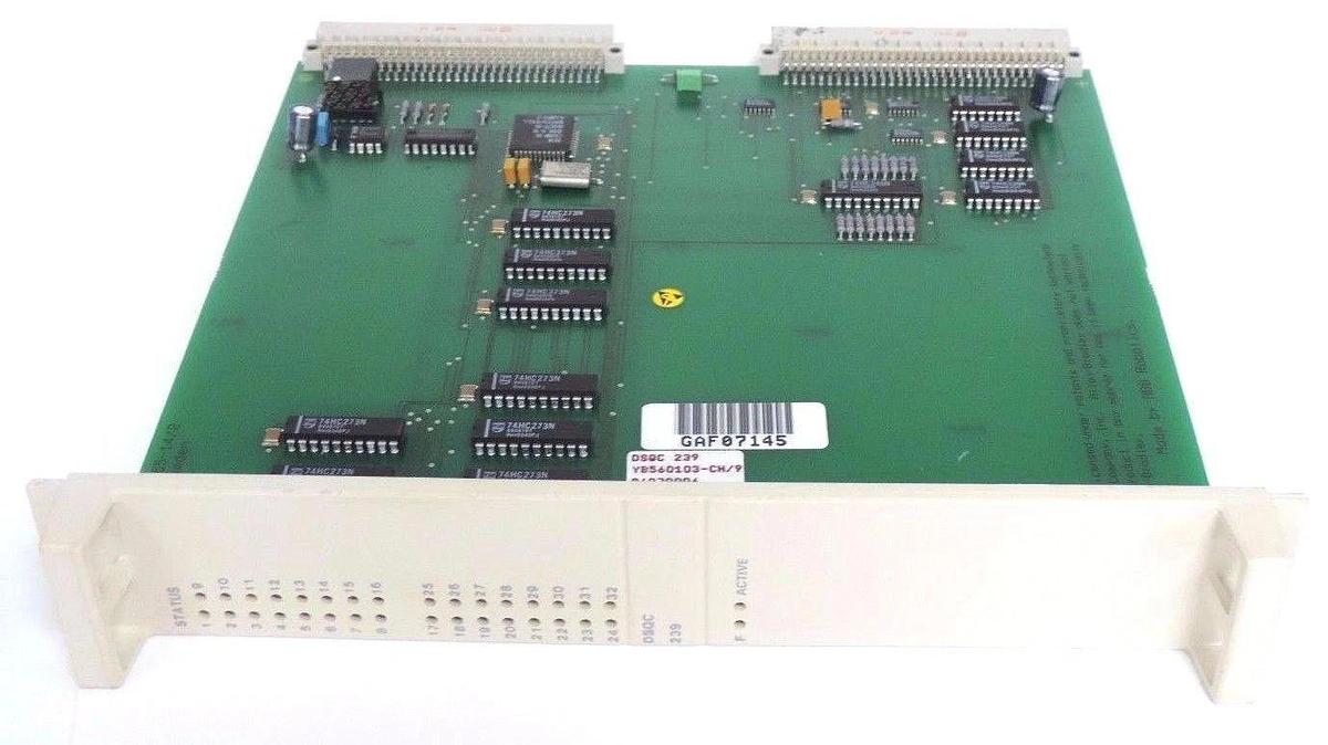 Used ABB DSQC-239 YB560103-CH/9 REMOTE I/O BOARD DSQC239, 2668 165-14/2