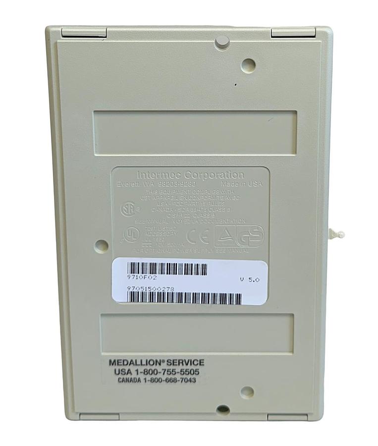 Used NEW INTERMEC 9710F02 / 9710 WEDGE READER W/ CODE 49 & 16K ENHANCED WYSE DEC NSMP