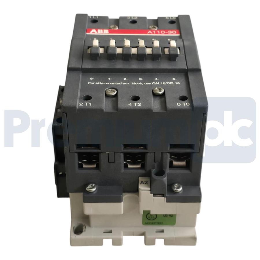 Used ABB A110-30-11-84 3-Pole IEC Contactor 110A 110/120V Coil 1SFL451001R8411 NUPI