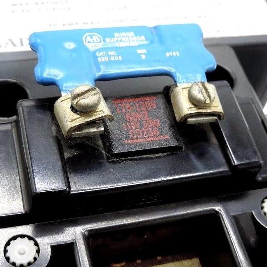 Used ALLEN BRADLEY 500-DOD930 SER. A SIZE 3 STARTER 90A 600V W/ CD236 COIL