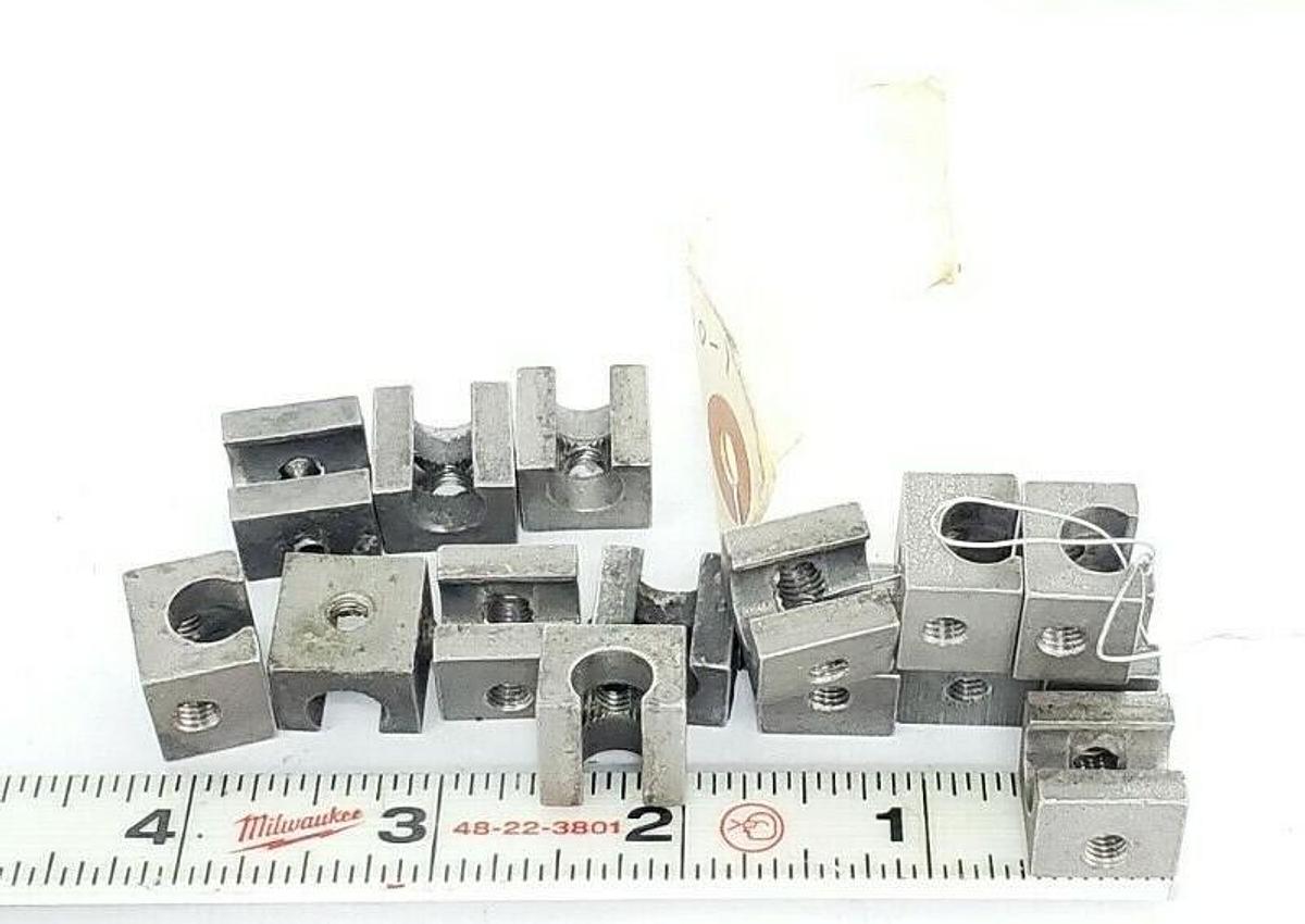 Used LOT OF 15 KRONES 1-011-53-037-0 CLAMPS 21627 1011530370