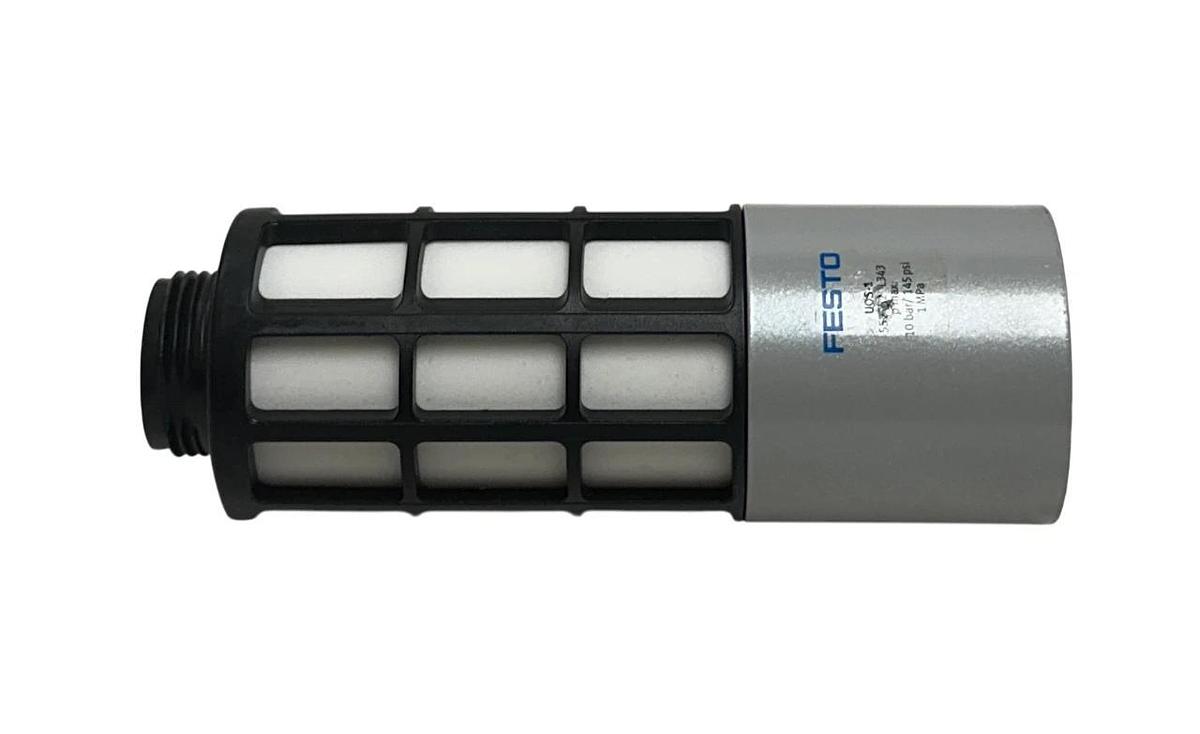 FESTO UOS-1 / 552252 OEM PNEUMATIC SILENCER / MUFFLER FOR EXHAUST VALVE NSNP