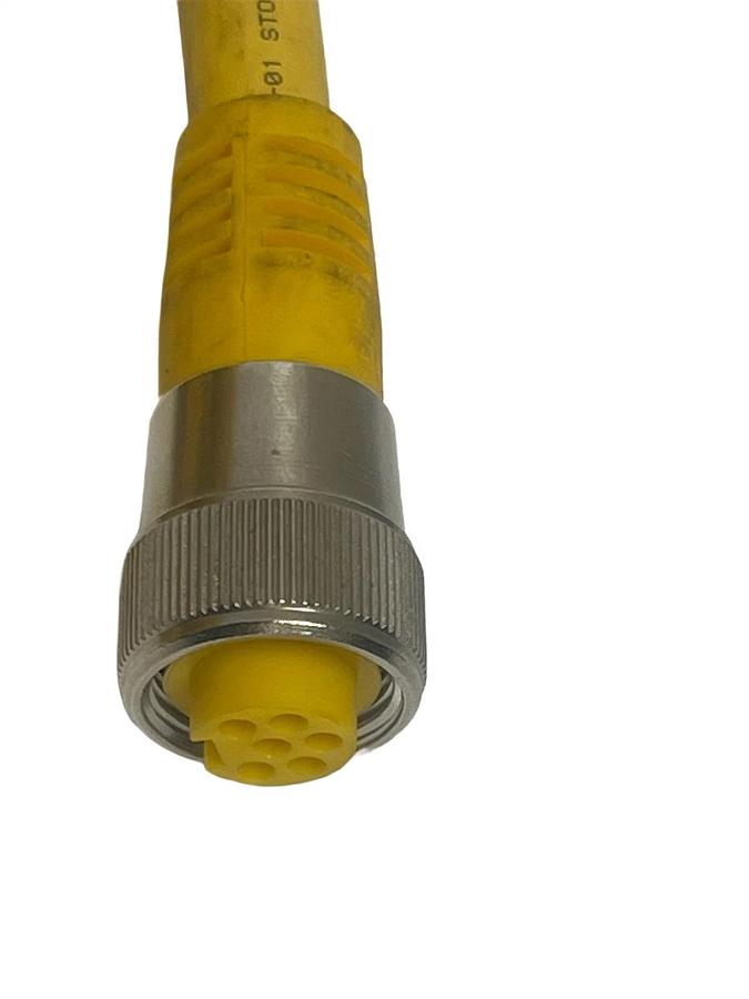 Turck RKM 66-5M Power Cordset 6-Wire 5 Meter New Surplus 7/8" Mini-Fast - NSNP
