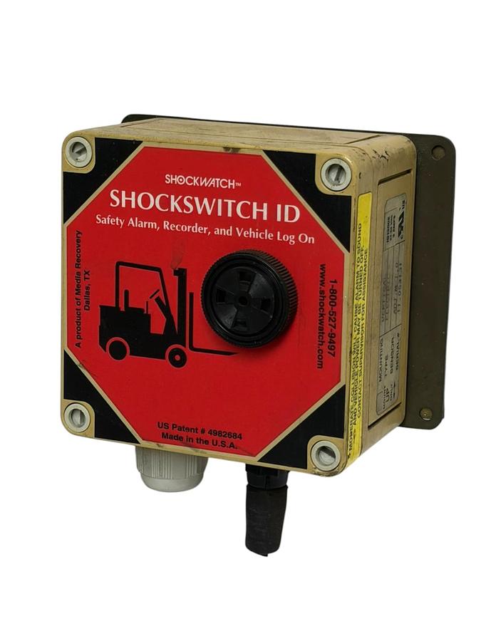 Used ShockWatch ShockSwitch ID1300E Forklift Impact Sensor Safety Alarm 24-60 VDC