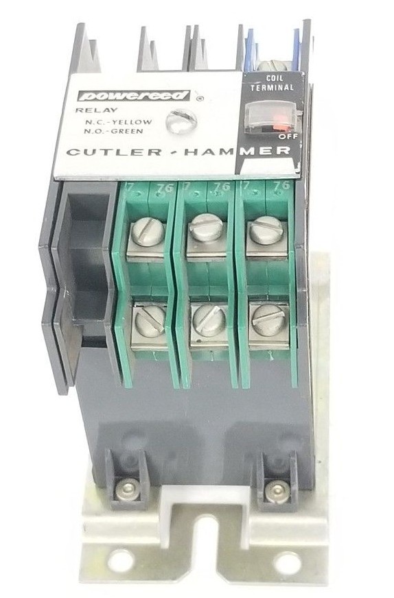Used CUTLER-HAMMER TYPE R POWERED RELAY NO. D40RB, SER. A1