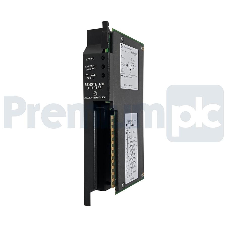 ALLEN BRADLEY 1771-ASB /E PLC-5 REMOTE I/0 ADAPTER MODULE 1771ASB F/W REV J NSNP