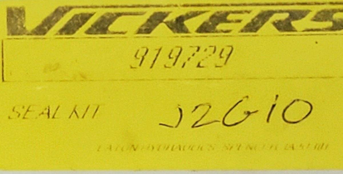 NEW VICKERS 919729 SEAL KIT (INCOMPLETE)