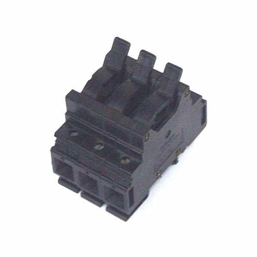 Used LOT OF 3 PHOENIX CONTACT UK 10,3-HESI FUSE HOLDERS 30 AMP, UK103HESI