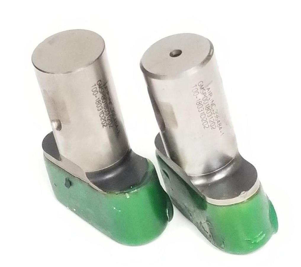 Used LOT OF 2 NEW AIP INC. 396484-1 PRESS PUNCHES GMSP0018031202, T00-18031D202